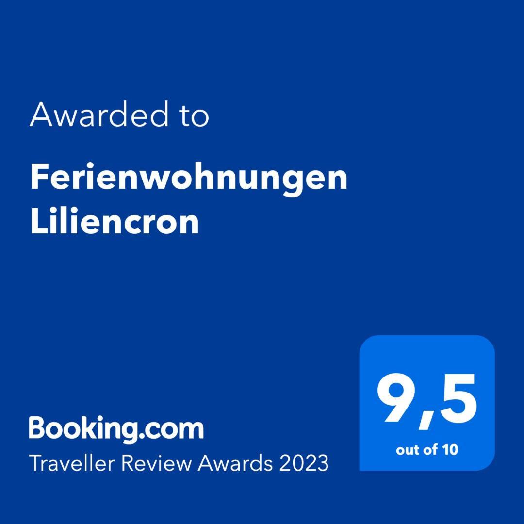Ferienwohnungen Liliencron - Fewo I Enger Esterno foto
